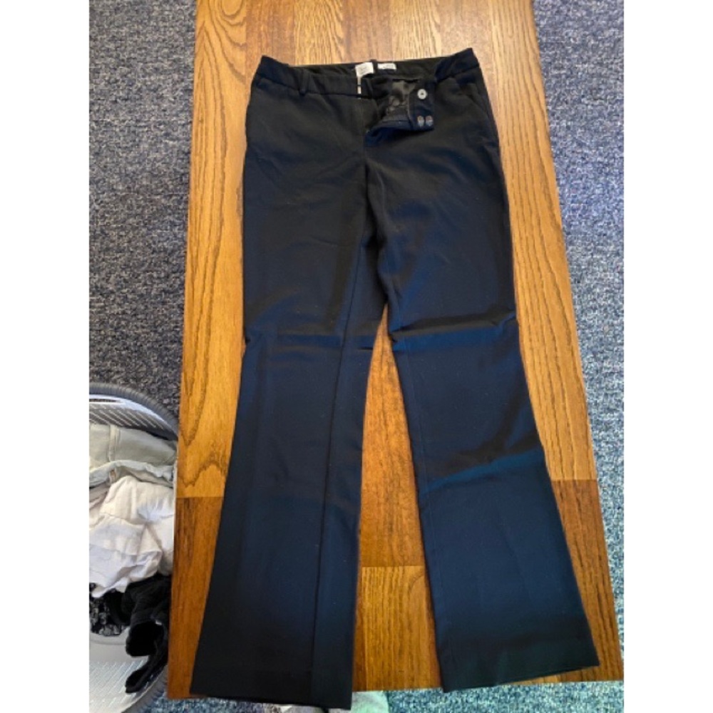 Black Flare Dress Pants